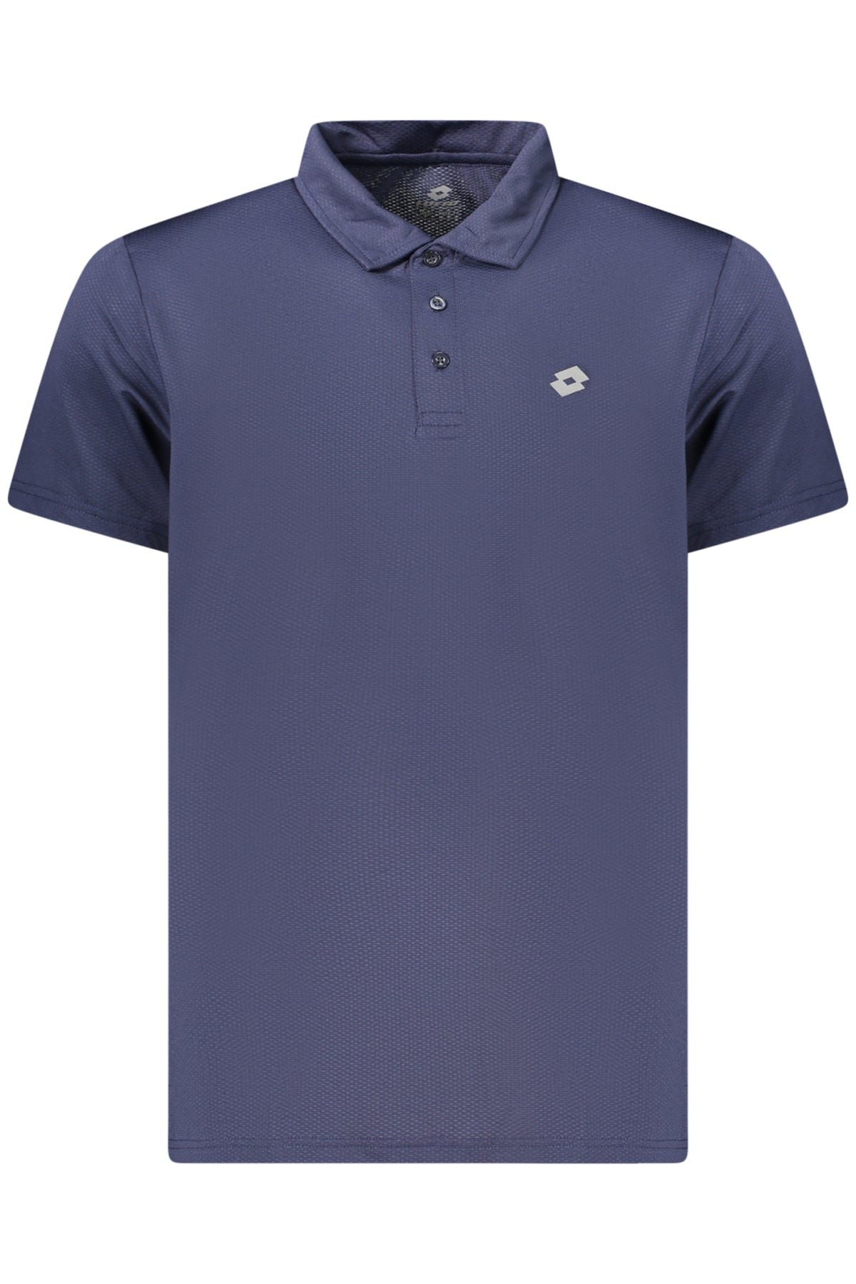 POLO COM ESTAMPADO LOTTO HOMEM AZUL