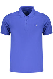 POLO EM ALGODÃO LOTTO HOMEM AZUL