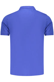 POLO EM ALGODÃO LOTTO HOMEM AZUL