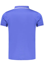 POLO COM ESTAMPADO LOTTO HOMEM AZUL