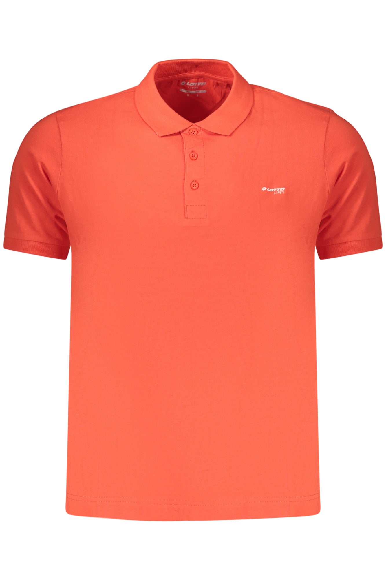 POLO EM ALGODÃO LOTTO HOMEM VERMELHO