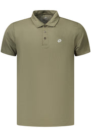 POLO COM ESTAMPADO LOTTO HOMEM VERDE