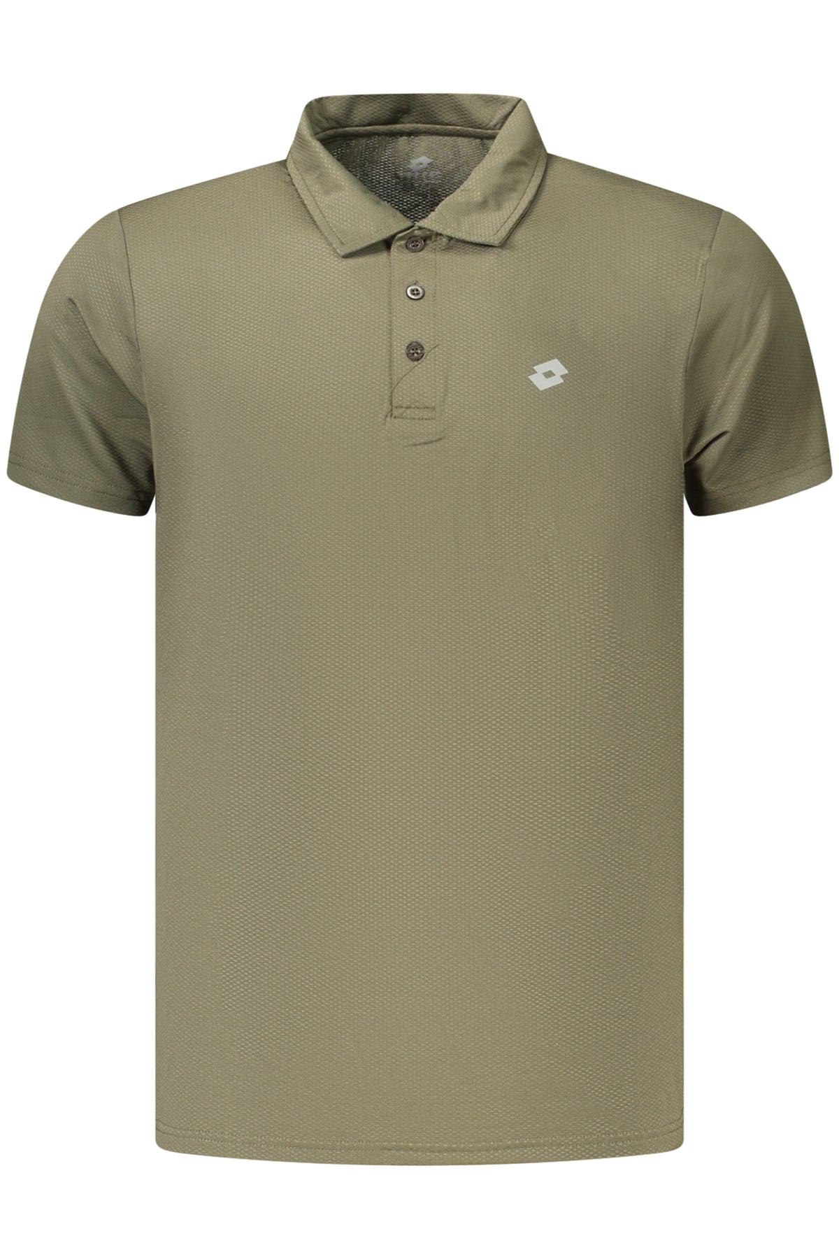 POLO COM ESTAMPADO LOTTO HOMEM VERDE
