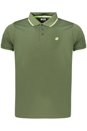 POLO COM ESTAMPADO LOTTO HOMEM VERDE