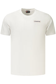 T-SHIRT EM ALGODÃO LOTTO HOMEM BRANCA