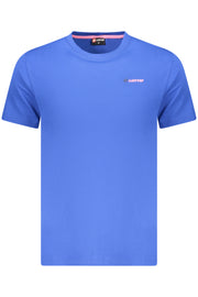 T-SHIRT EM ALGODÃO LOTTO HOMEM AZUL