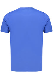 T-SHIRT EM ALGODÃO LOTTO HOMEM AZUL
