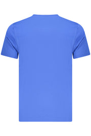 T-SHIRT EM ALGODÃO LOTTO HOMEM AZUL