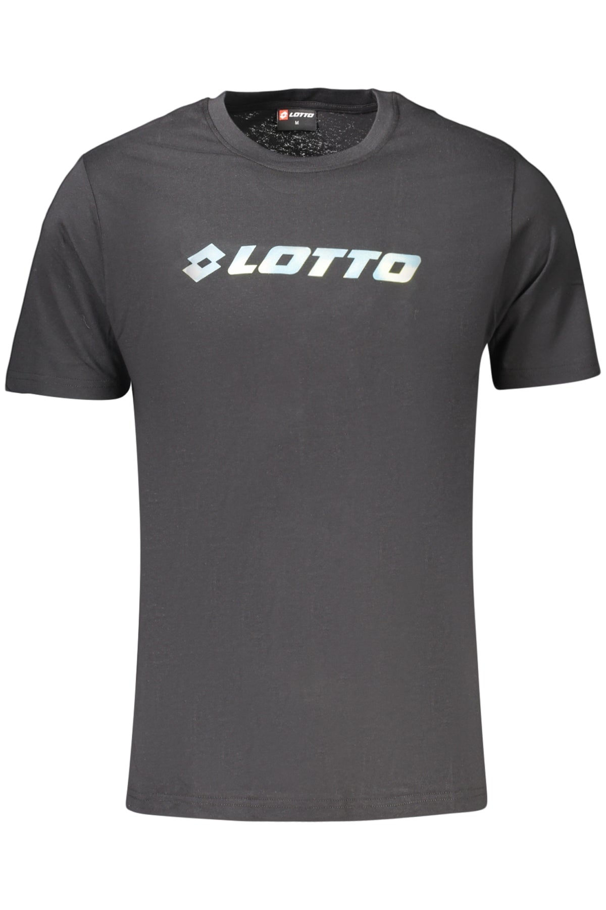 T-SHIRT EM ALGODÃO LOTTO HOMEM PRETA