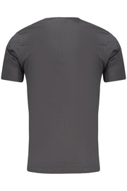 T-SHIRT EM ALGODÃO LOTTO HOMEM PRETA