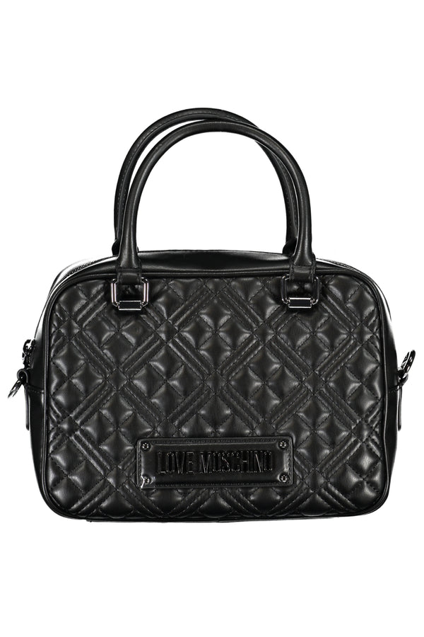 BOLSA DE MULHER PRETA LOVE MOSCHINO