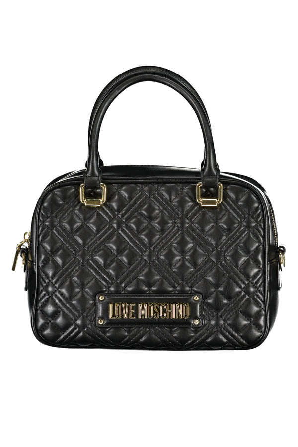 BOLSA DE MULHER PRETA LOVE MOSCHINO