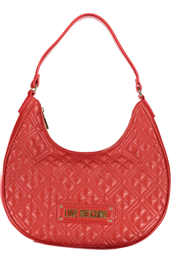 BOLSA DE MULHER VERMELHA LOVE MOSCHINO