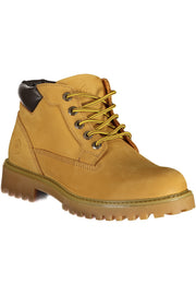 SAPATILHAS EM COURO LUMBERJACK HOMEM AMARELAS
