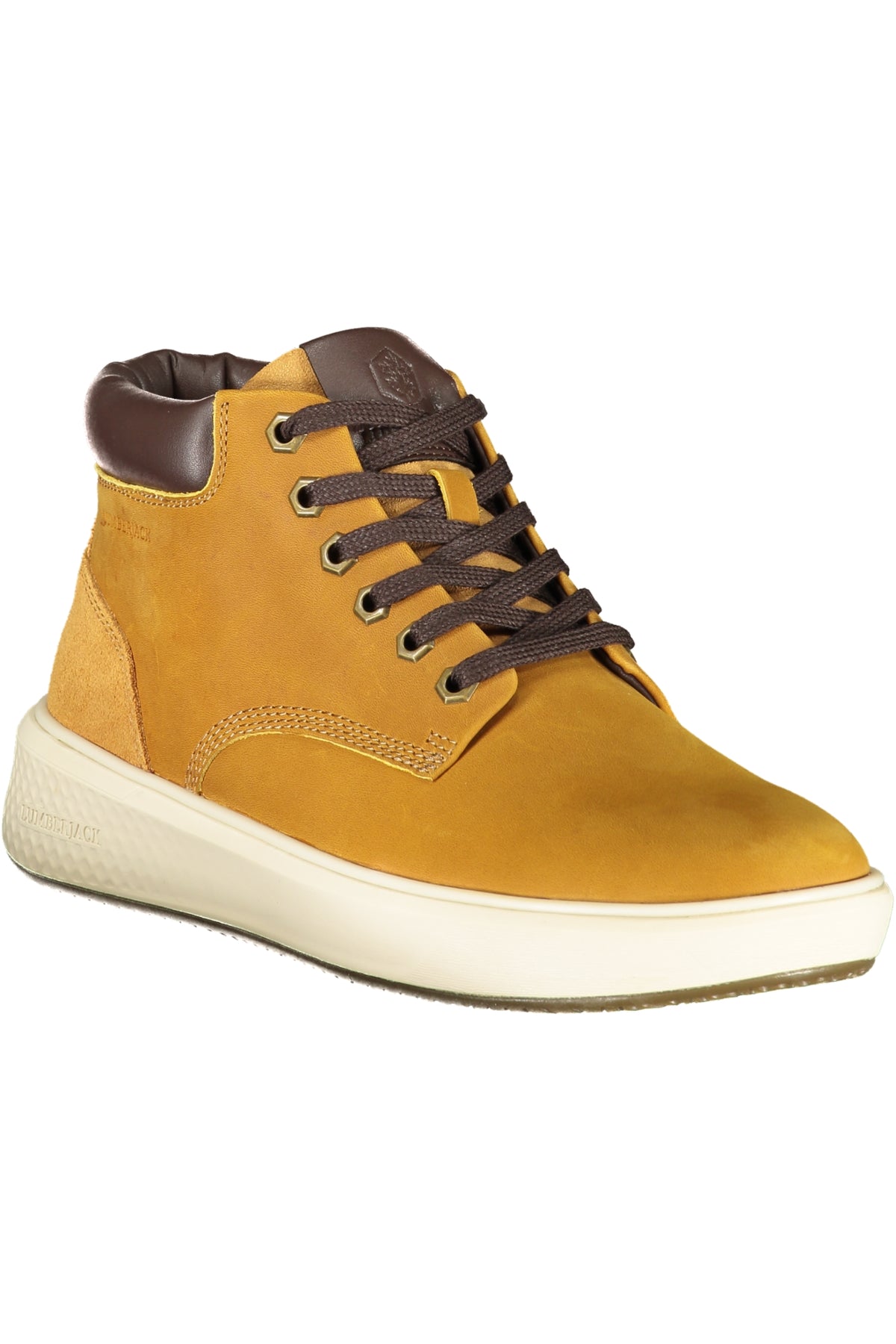 SAPATILHAS EM COURO LUMBERJACK HOMEM AMARELAS