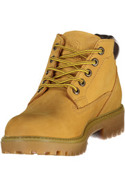 SAPATILHAS EM COURO LUMBERJACK HOMEM AMARELAS