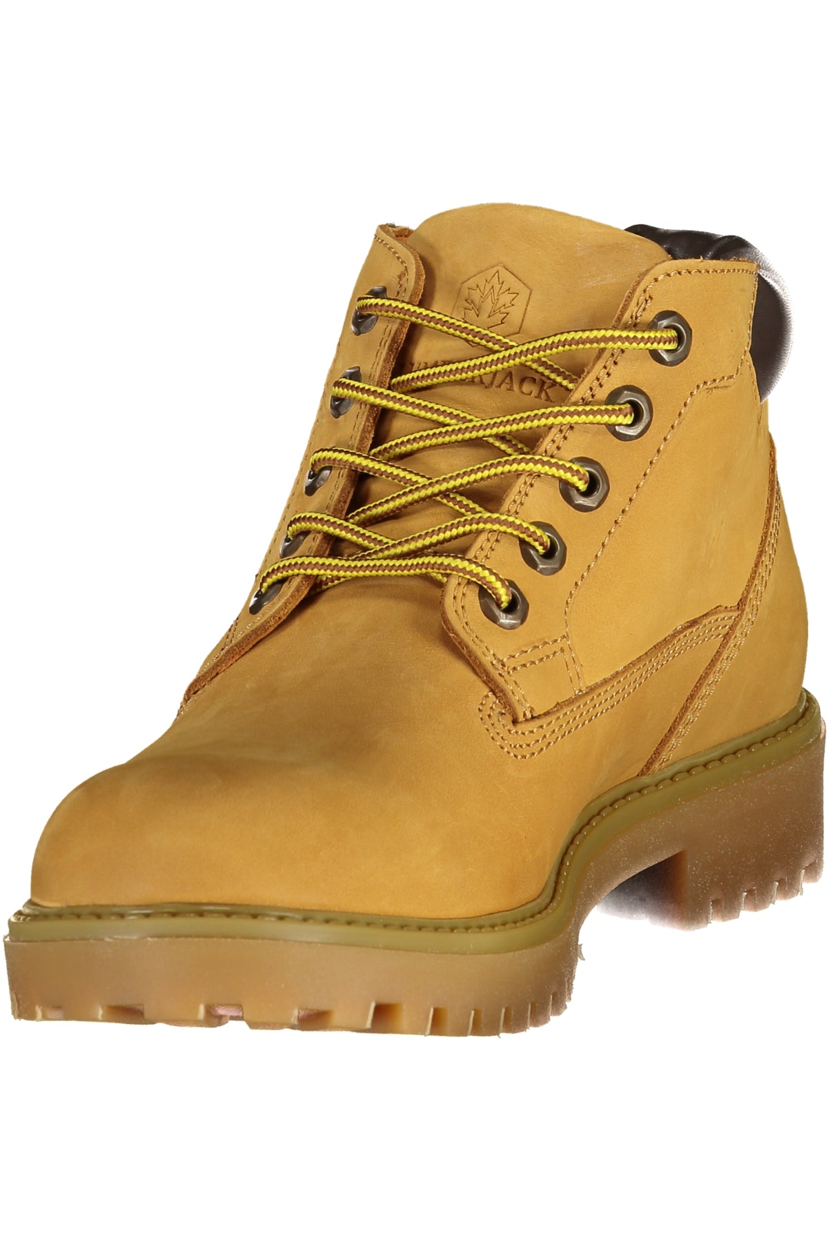 SAPATILHAS EM COURO LUMBERJACK HOMEM AMARELAS