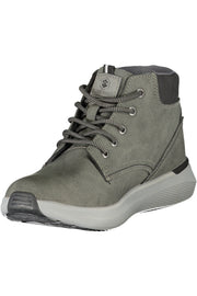 SAPATILHAS EM COURO LUMBERJACK HOMEM CINZENTAS