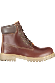 SAPATILHAS EM COURO LUMBERJACK HOMEM CASTANHAS