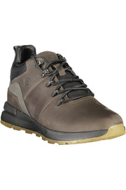 SAPATILHAS EM COURO LUMBERJACK HOMEM CASTANHAS