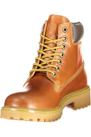 SAPATILHAS EM COURO LUMBERJACK HOMEM CASTANHAS