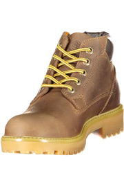 SAPATILHAS EM COURO LUMBERJACK HOMEM CASTANHAS