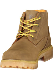 SAPATILHAS EM COURO LUMBERJACK HOMEM CASTANHAS