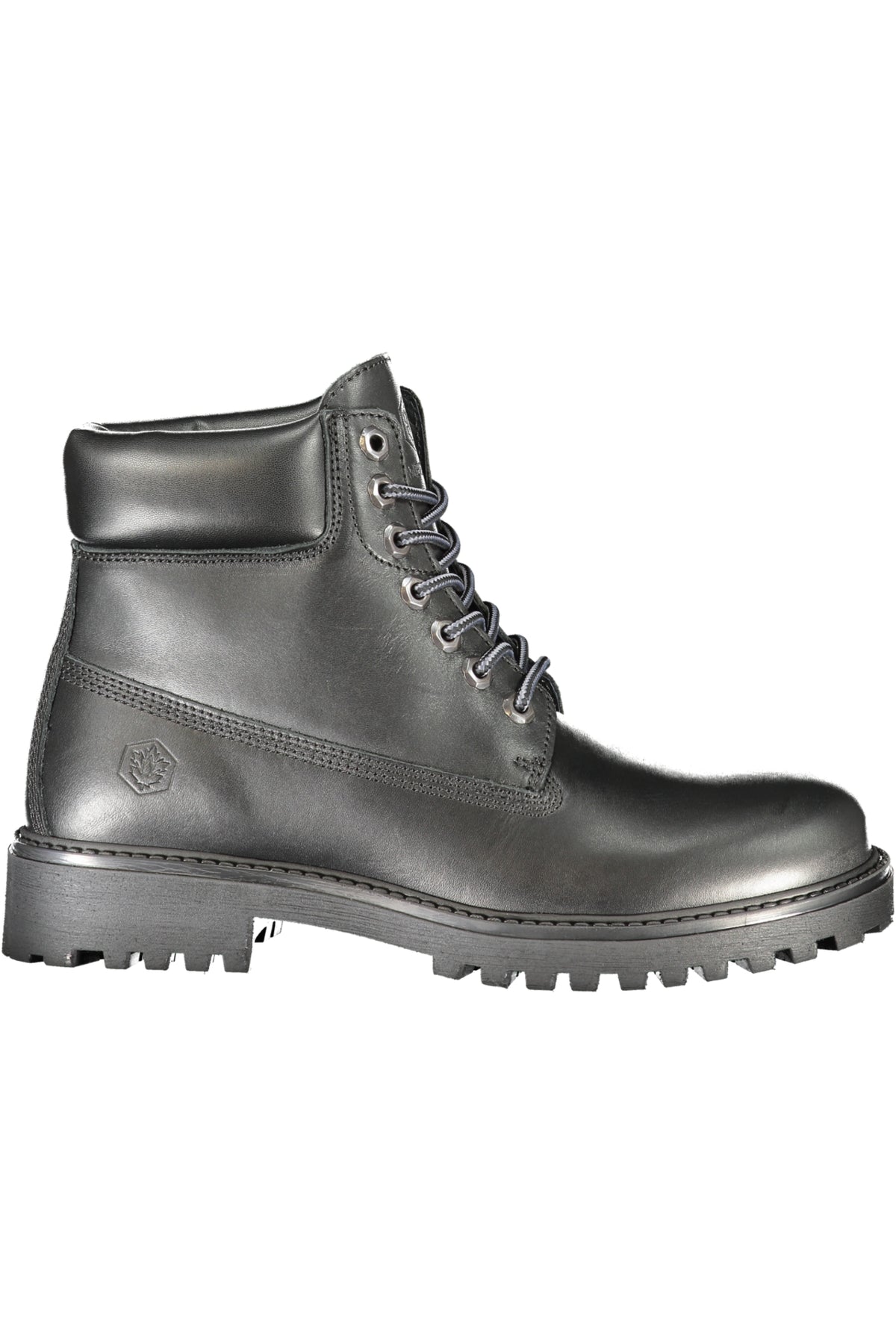 SAPATILHAS EM COURO LUMBERJACK HOMEM PRETAS
