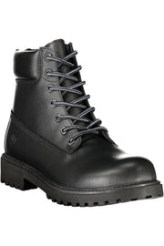 SAPATILHAS EM COURO LUMBERJACK HOMEM PRETAS
