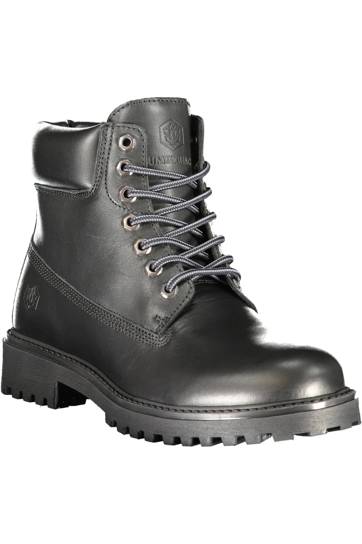 SAPATILHAS EM COURO LUMBERJACK HOMEM PRETAS