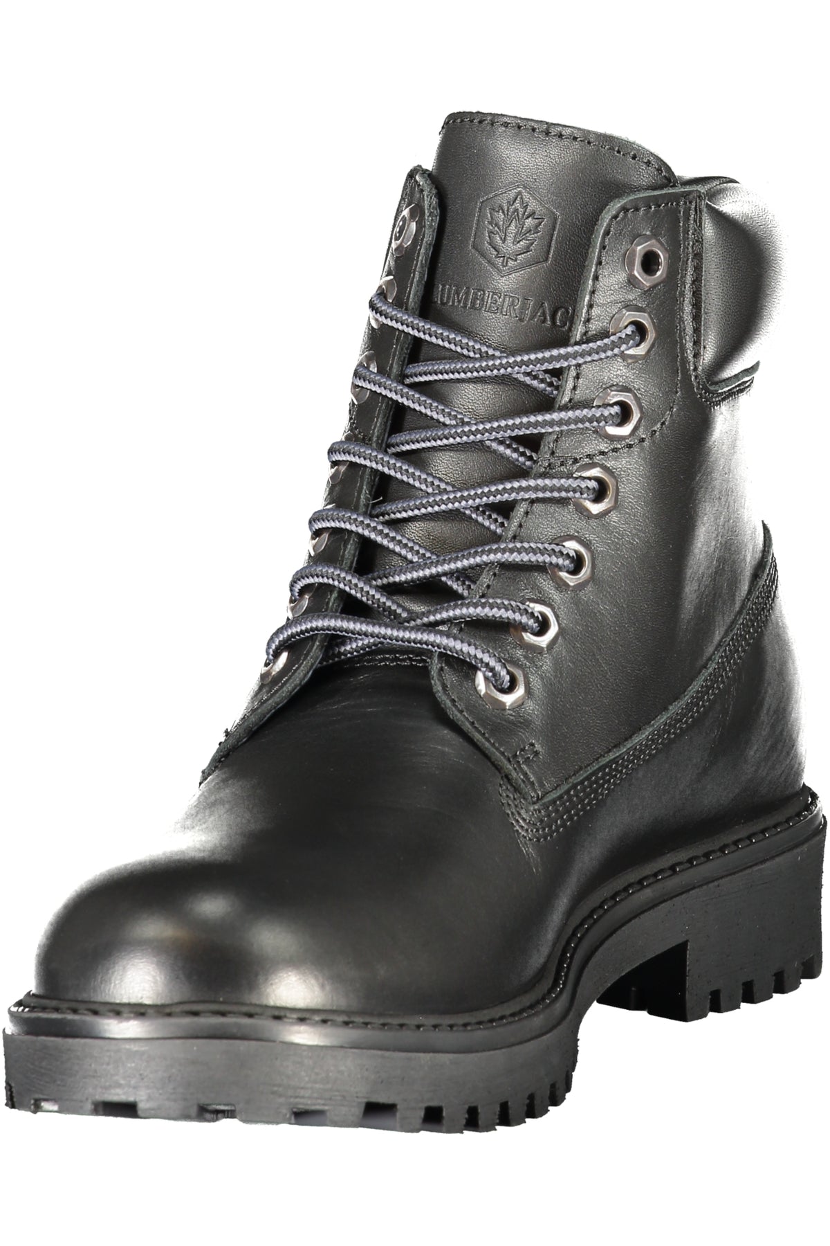 SAPATILHAS EM COURO LUMBERJACK HOMEM PRETAS