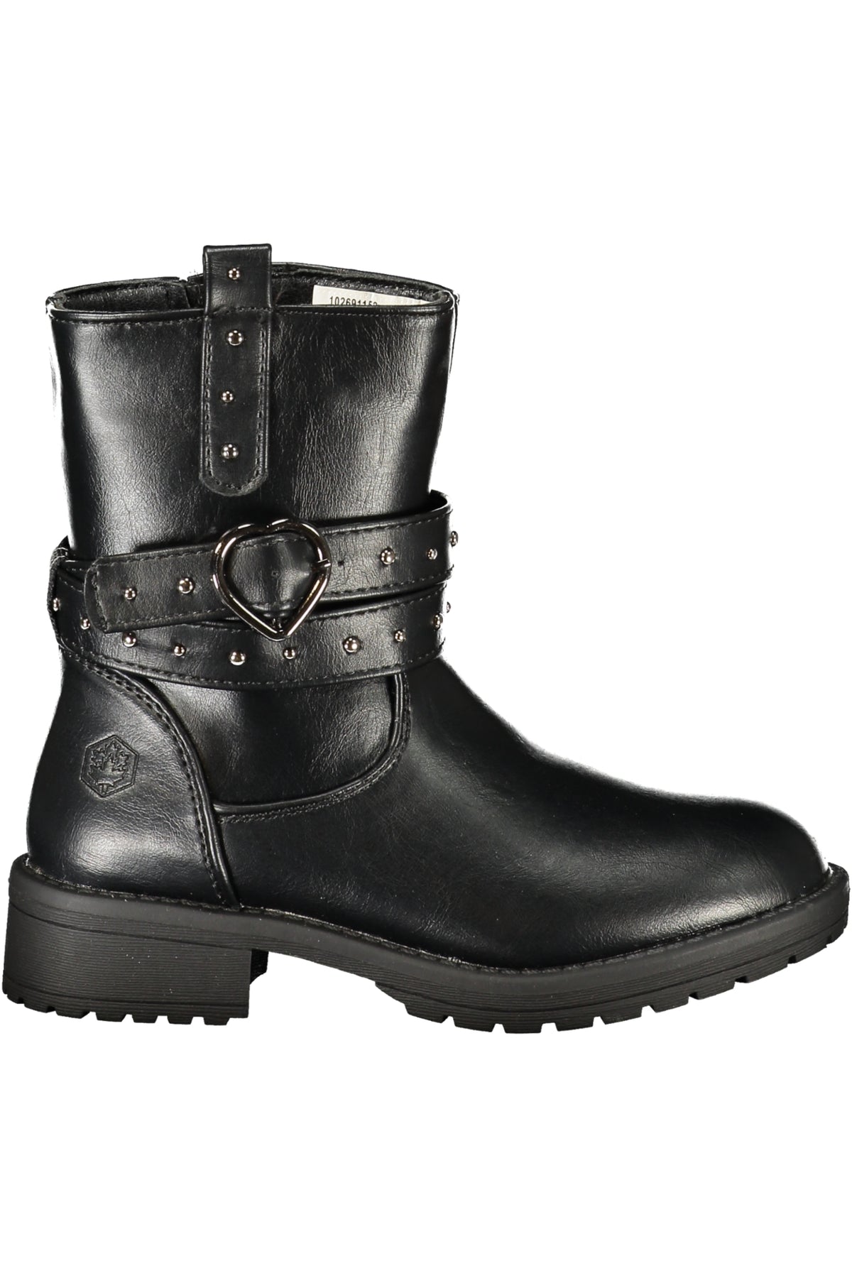 BOTINS EM COURO LUMBERJACK CRIANÇA PRETOS
