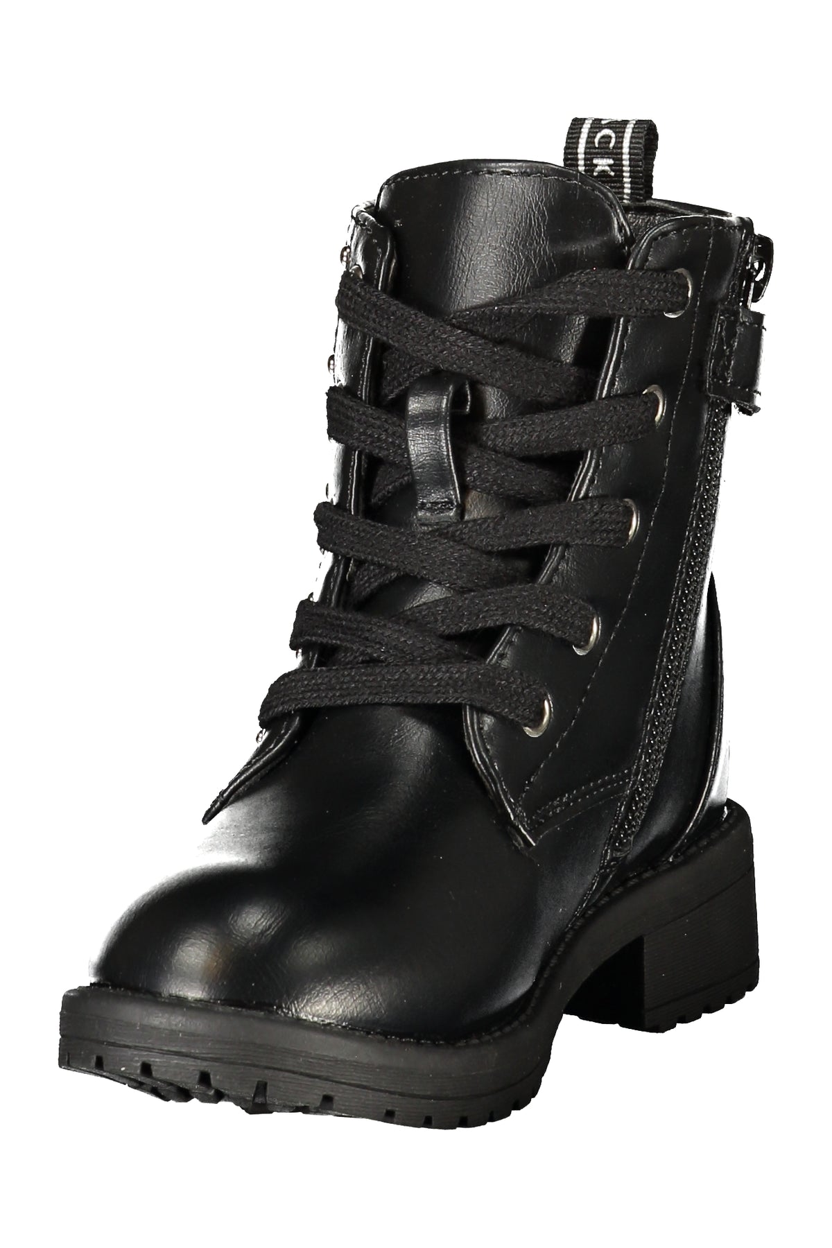 BOTINS EM COURO LUMBERJACK CRIANÇA PRETOS
