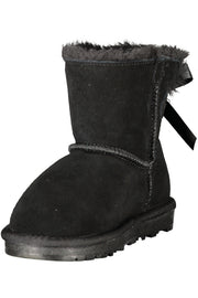 BOTINS EM COURO LUMBERJACK CRIANÇA PRETOS