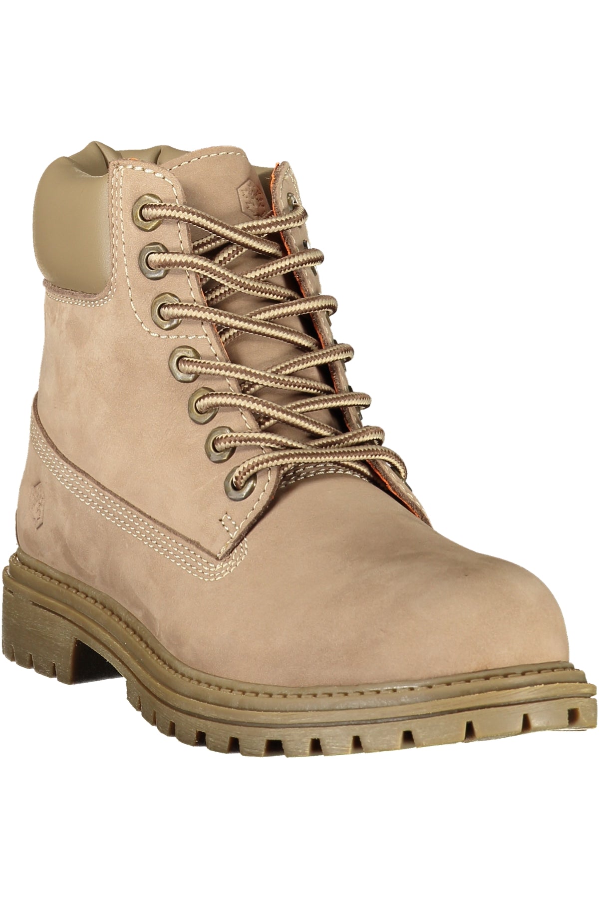 BOTINS EM COURO LUMBERJACK MULHER BEGES