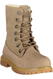 BOTINS COM ATACADORES LUMBERJACK MULHER BEGES