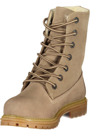 BOTINS COM ATACADORES LUMBERJACK MULHER BEGES