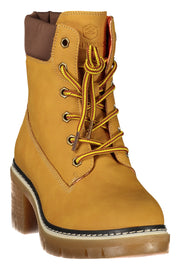 BOTINS COM ATACADORES LUMBERJACK MULHER AMARELOS
