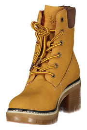 BOTINS COM ATACADORES LUMBERJACK MULHER AMARELOS