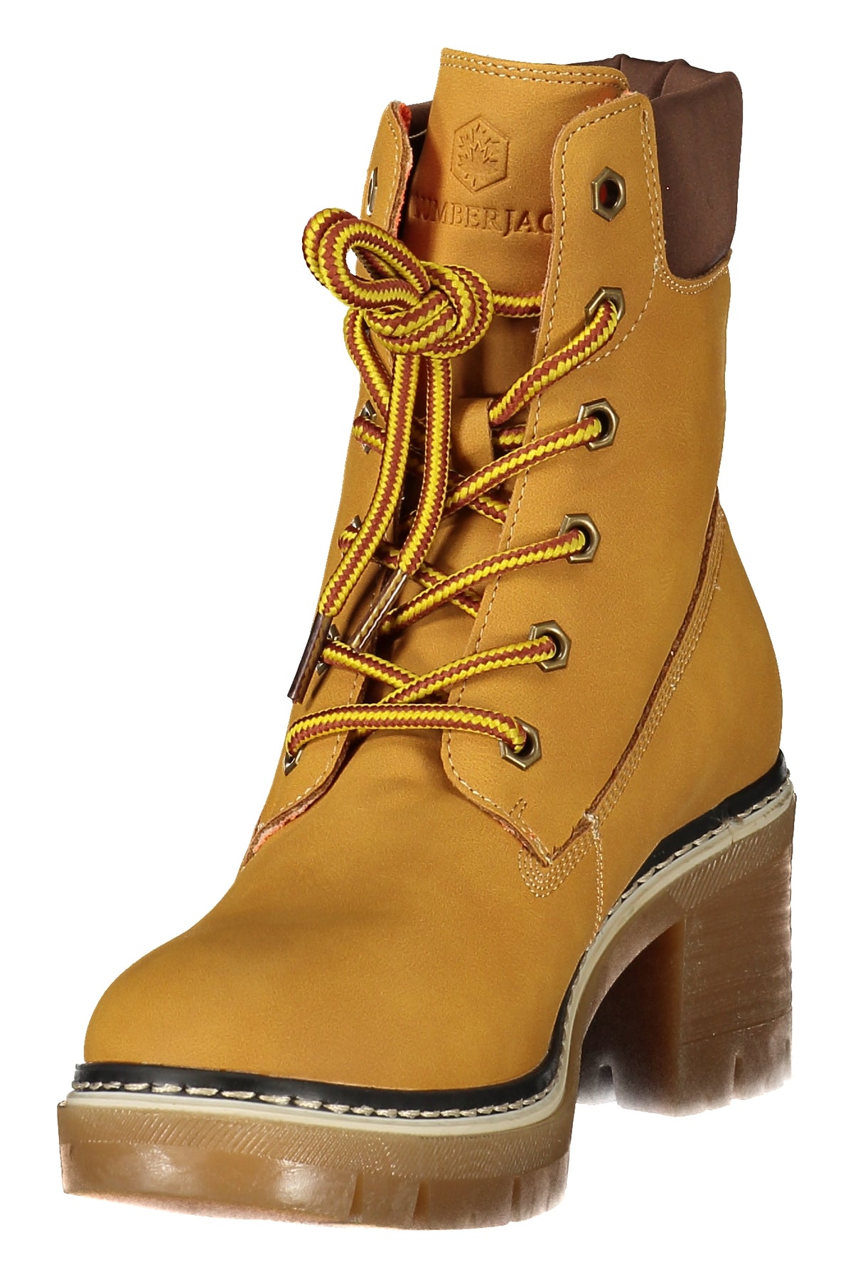 BOTINS COM ATACADORES LUMBERJACK MULHER AMARELOS