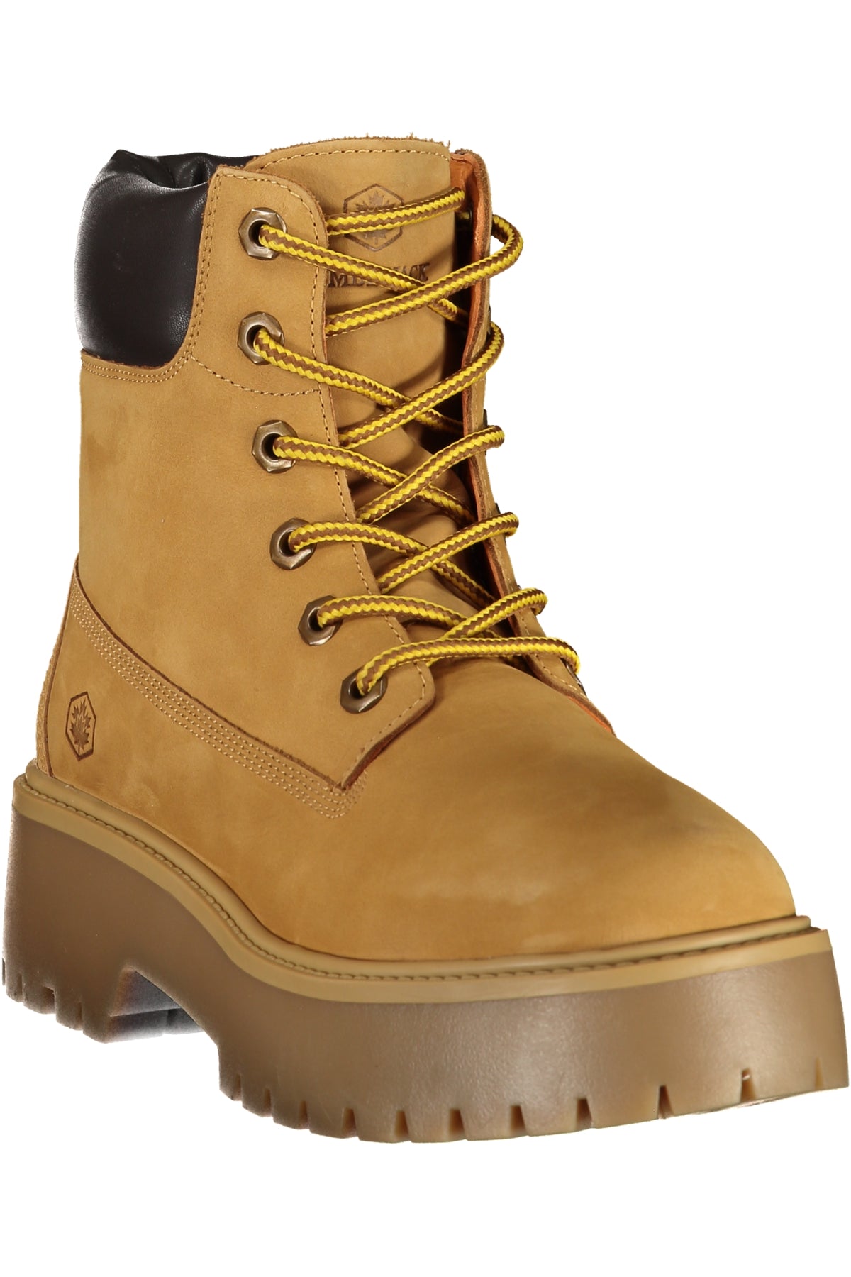 BOTINS COM ATACADORES LUMBERJACK MULHER CASTANHOS