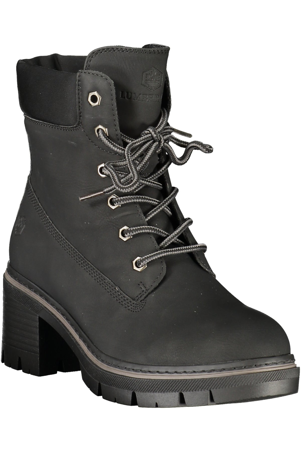 BOTINS COM ATACADORES LUMBERJACK MULHER PRETOS