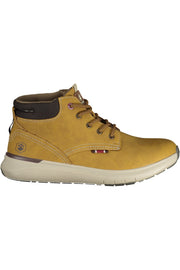 BOTINS COM ESTAMPADO LUMBERJACK HOMEM AMARELOS