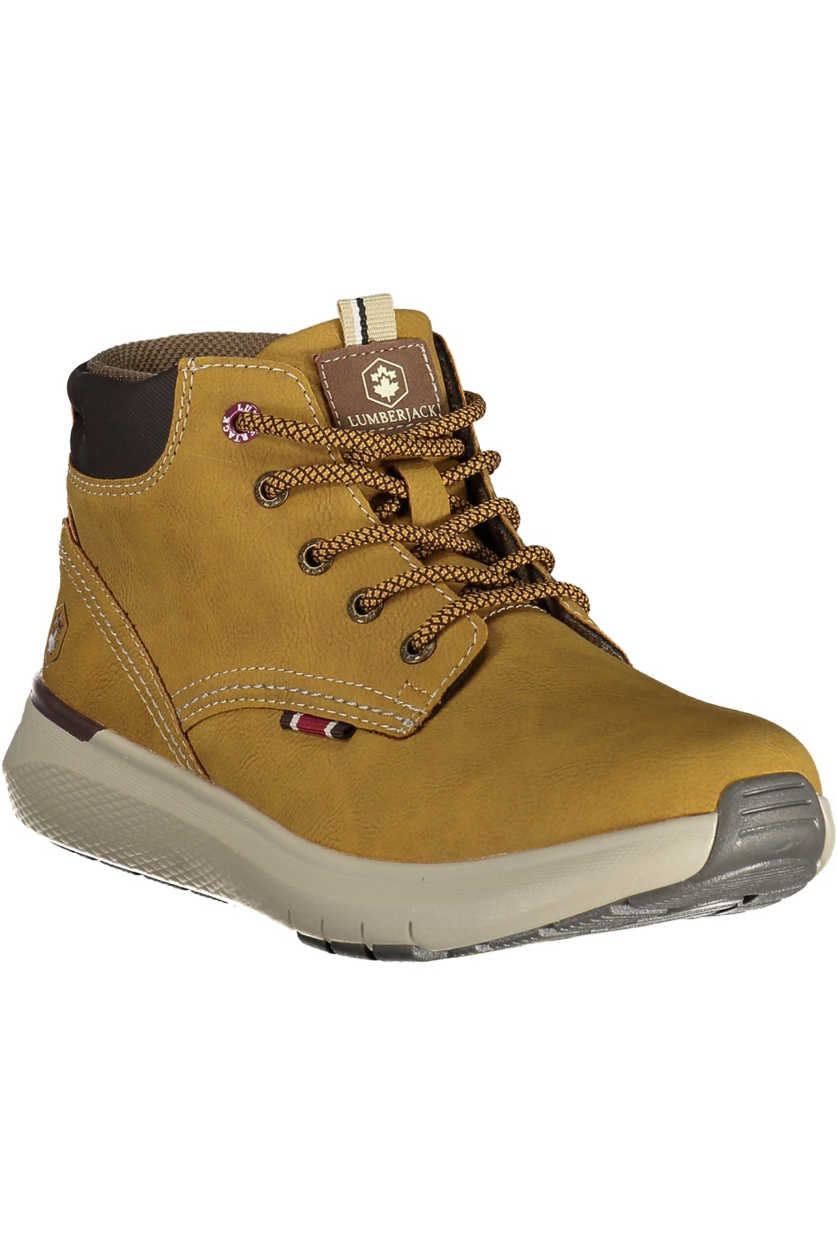 BOTINS COM ESTAMPADO LUMBERJACK HOMEM AMARELOS