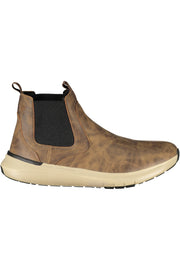 BOTINS COM ESTAMPADO LUMBERJACK HOMEM CASTANHOS