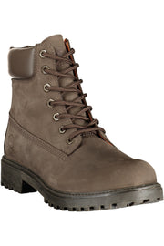 BOTINS COM ATACADORES LUMBERJACK HOMEM CASTANHOS