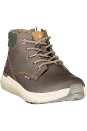 BOTINS COM ESTAMPADO LUMBERJACK HOMEM CASTANHOS