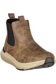 BOTINS COM ESTAMPADO LUMBERJACK HOMEM CASTANHOS