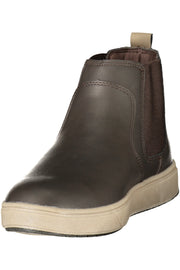 BOTINS COM ESTAMPADO LUMBERJACK HOMEM CASTANHOS