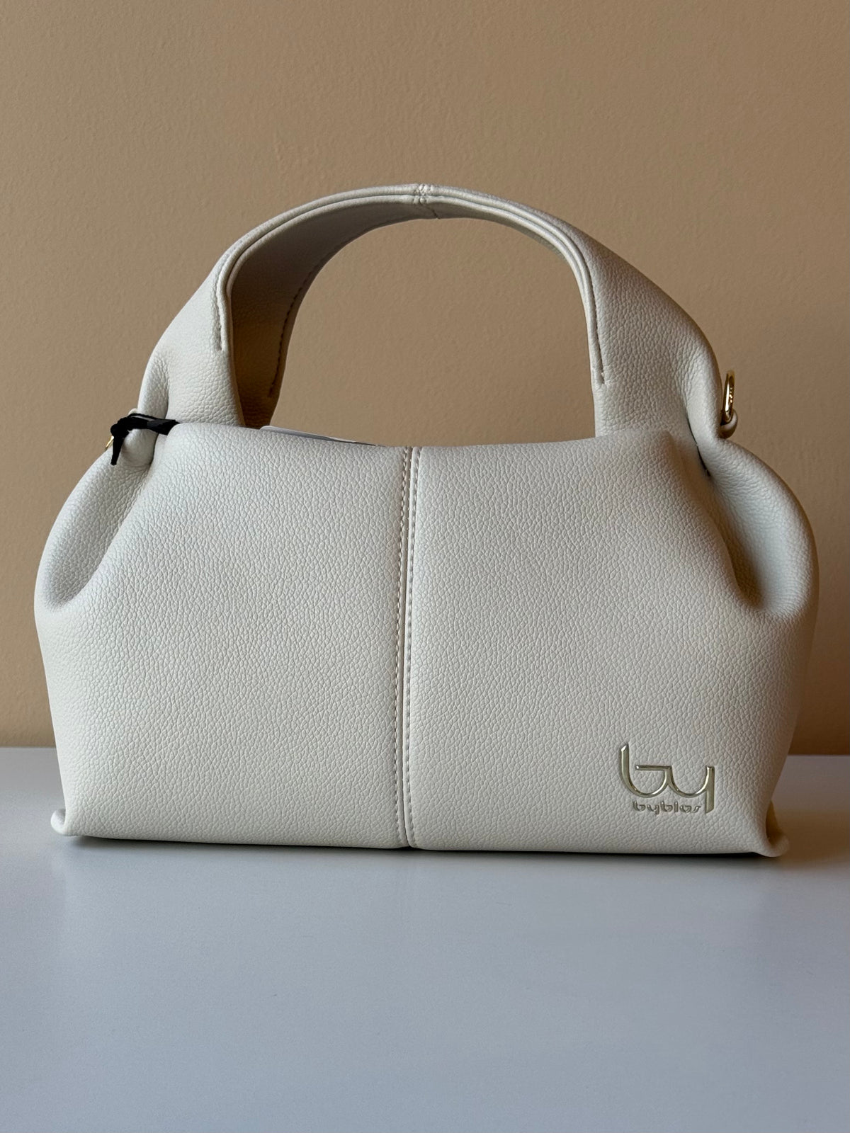 Mala Hobo BYBLOS Branca — vista frontal